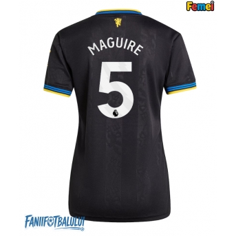 Manchester United Harry Maguire #5 Tricou Fotbal Replică 2025-26 Femei Treilea